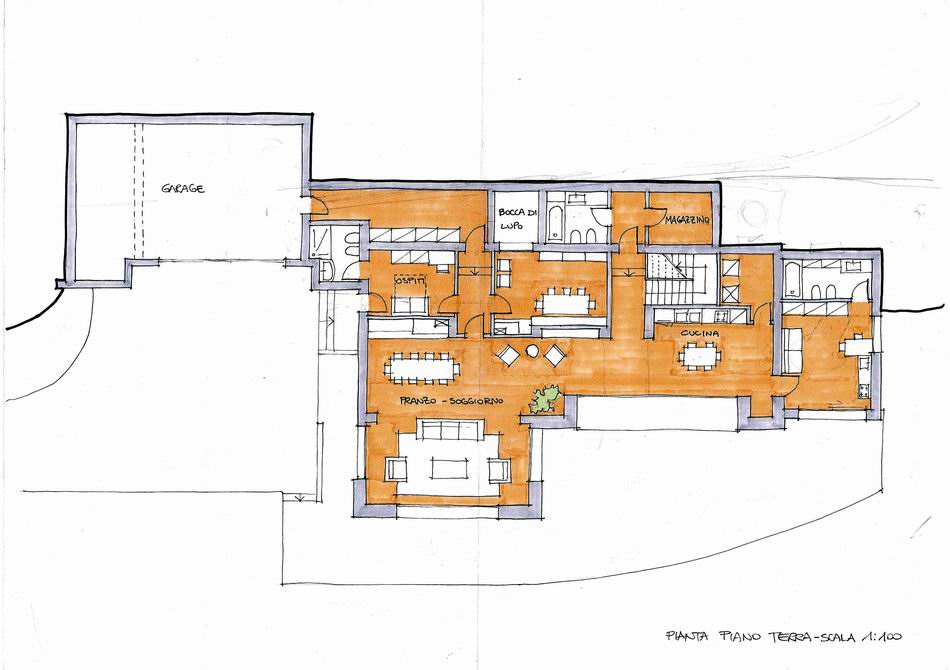 Progetto di un fabbricato unifamiliare - Alessandro Corinto Architetto