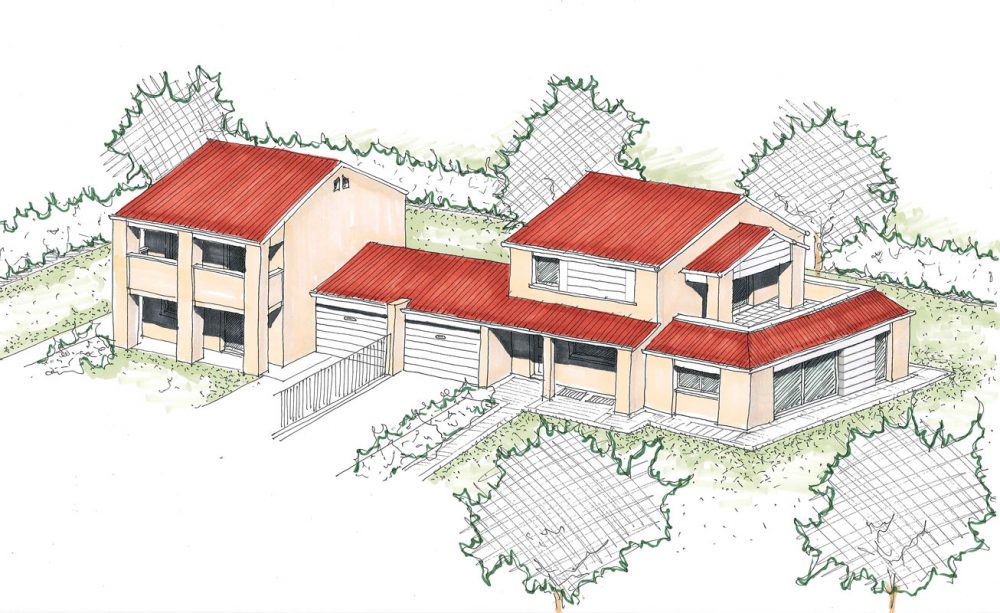 Ampliamento di una bifamiliare - Alessandro Corinto Architetto