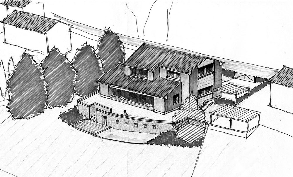 WORK IN PROGRESS – Casa unifamiliare bioecologica in zona collinare - Alessandro Corinto Architetto