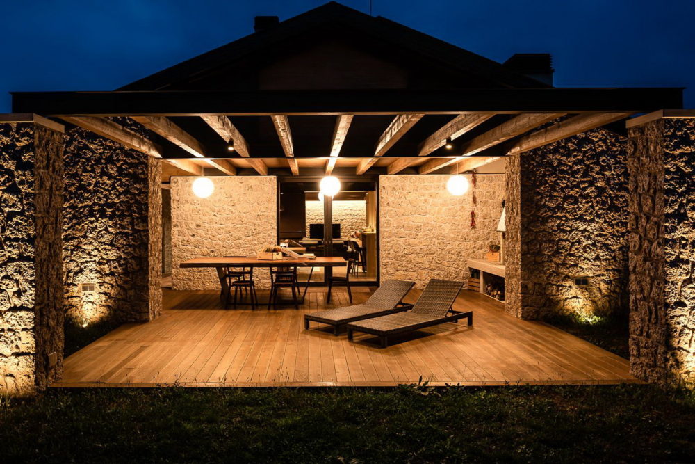 Casa bioecologica in legno in zona collinare - Alessandro Corinto Architetto