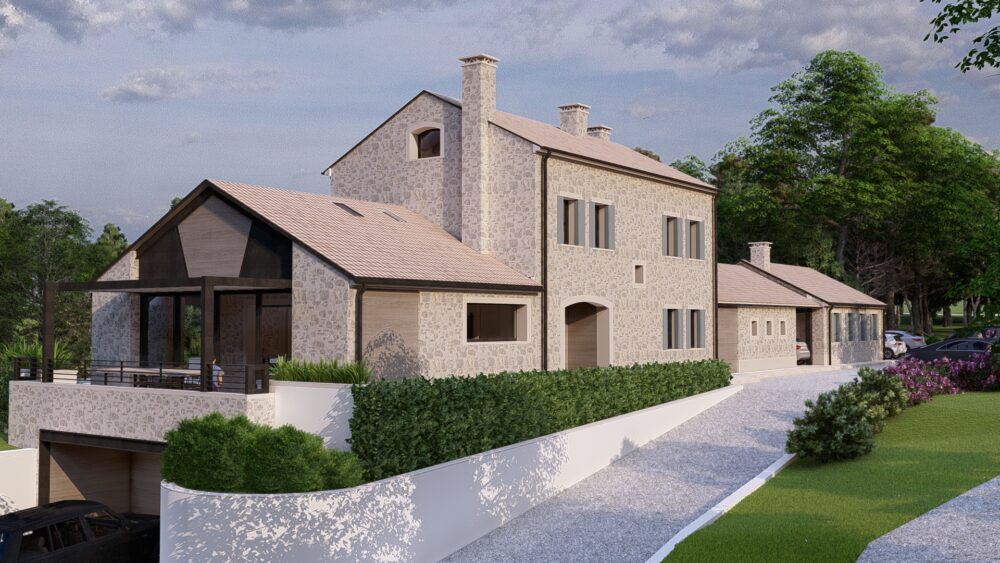 WORK IN PROGRESS – Progetto di completamento di un fabbricato unifamiliare attualmente al grezzo - Alessandro Corinto Architetto