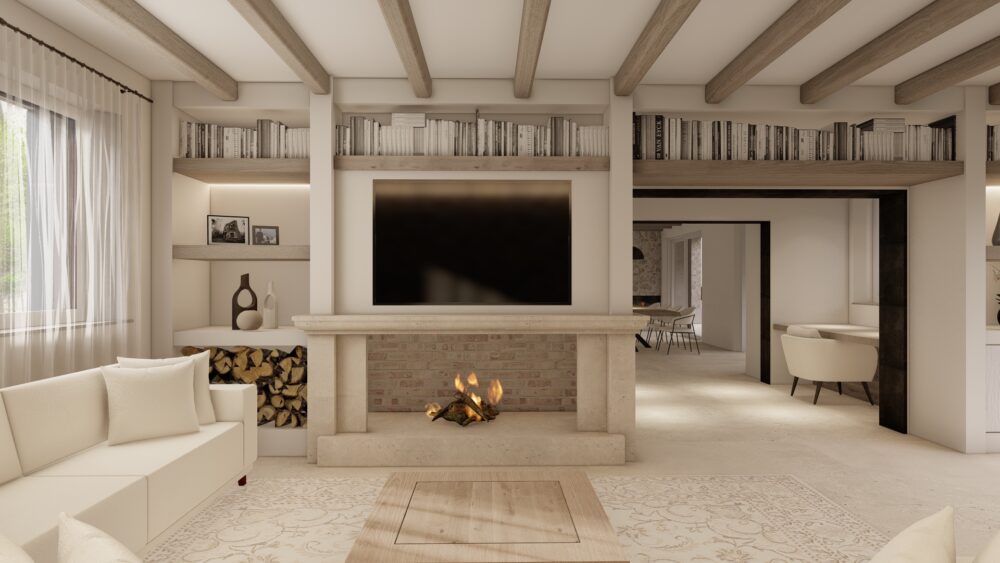 WORK IN PROGRESS – Progetto di completamento di un fabbricato unifamiliare attualmente al grezzo - Alessandro Corinto Architetto