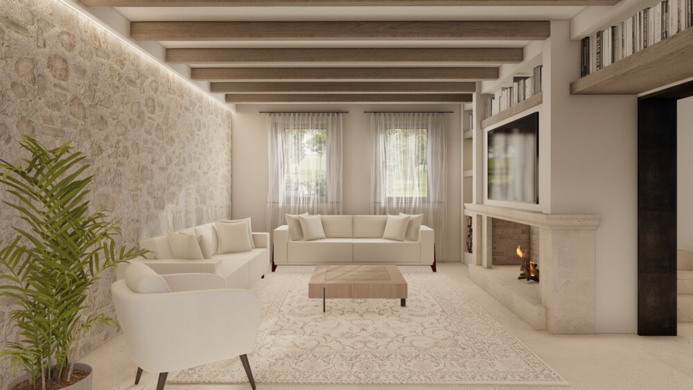 WORK IN PROGRESS – Progetto di completamento di un fabbricato unifamiliare attualmente al grezzo - Alessandro Corinto Architetto