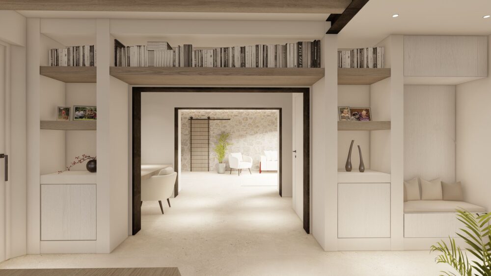 WORK IN PROGRESS – Progetto di completamento di un fabbricato unifamiliare attualmente al grezzo - Alessandro Corinto Architetto