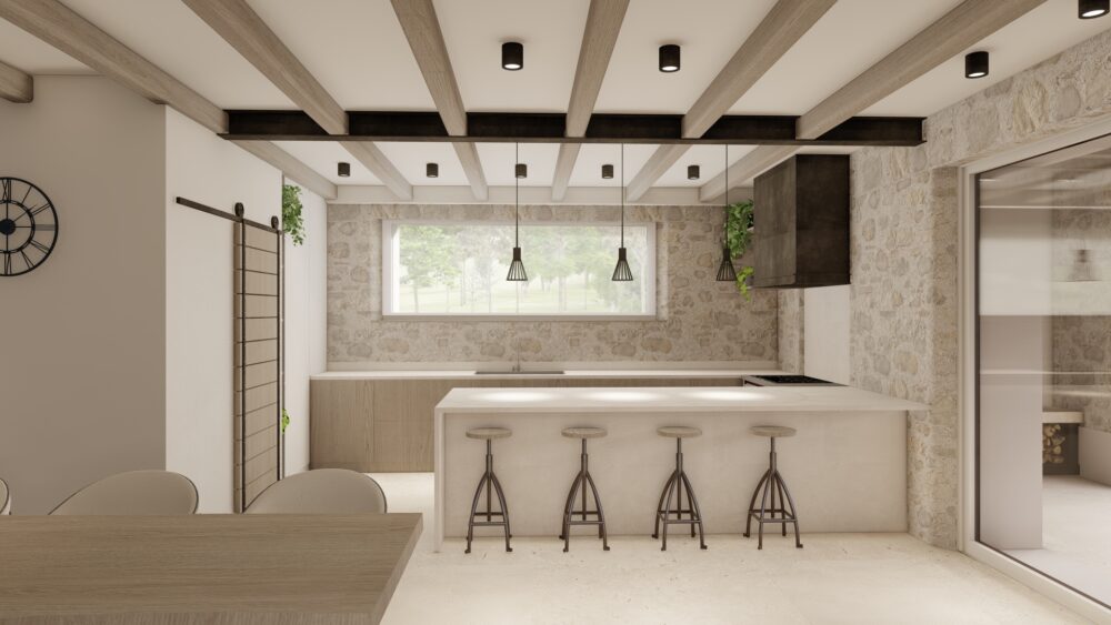 WORK IN PROGRESS – Progetto di completamento di un fabbricato unifamiliare attualmente al grezzo - Alessandro Corinto Architetto