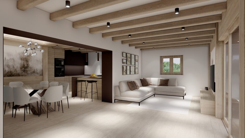 WORK IN PROGRESS – Progetto di ristrutturazione di una porzione di bifamiliare in zona prealpina - Alessandro Corinto Architetto