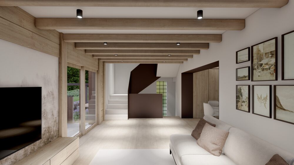WORK IN PROGRESS – Progetto di ristrutturazione di una porzione di bifamiliare in zona prealpina - Alessandro Corinto Architetto
