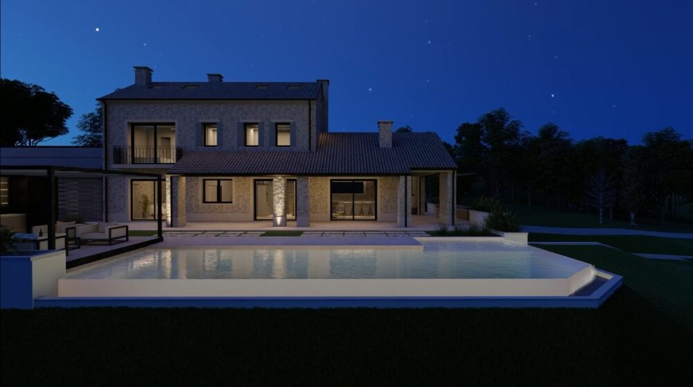 WORK IN PROGRESS – Progetto di completamento di un fabbricato unifamiliare attualmente al grezzo - Alessandro Corinto Architetto