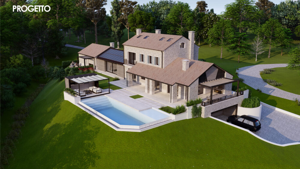 WORK IN PROGRESS – Progetto di completamento di un fabbricato unifamiliare attualmente al grezzo - Alessandro Corinto Architetto