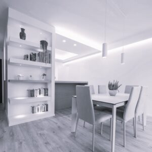 WORK IN PROGRESS – Progetto e rielaborazione del layout della zona giorno di un’abitazione a schiera